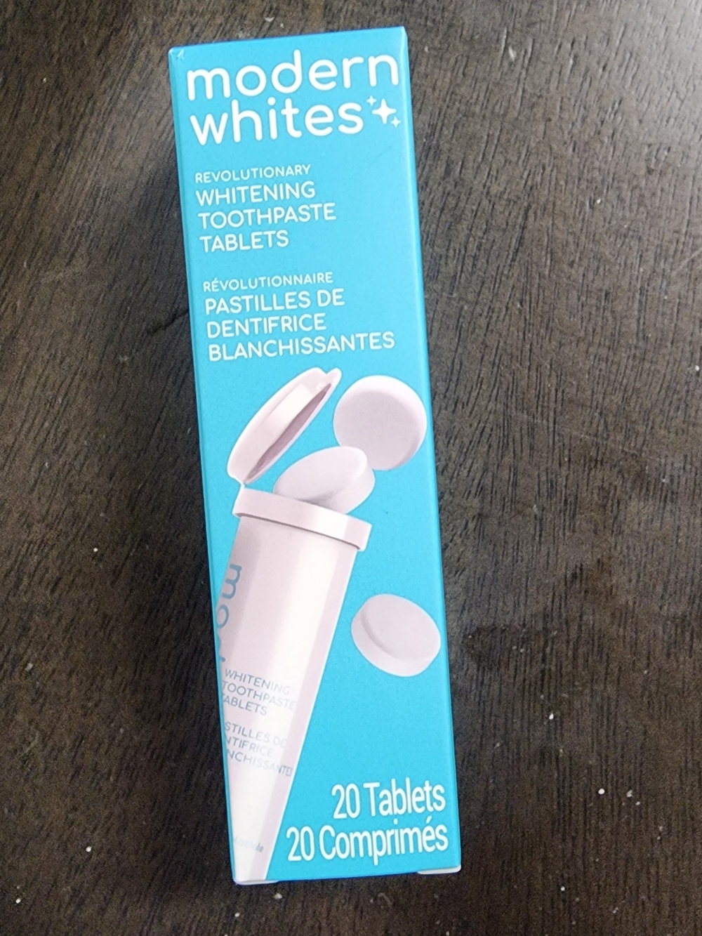Modern Whites Whitening Toothpaste Tablets 20 Pcs New